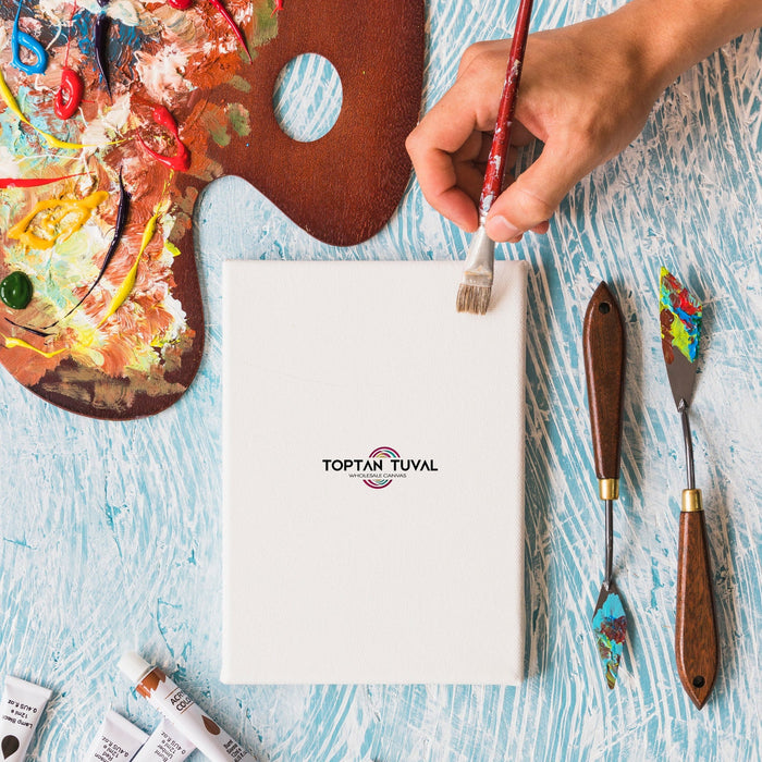 35x50cm Ekonomik Astarlı Öğrenci Tuvali