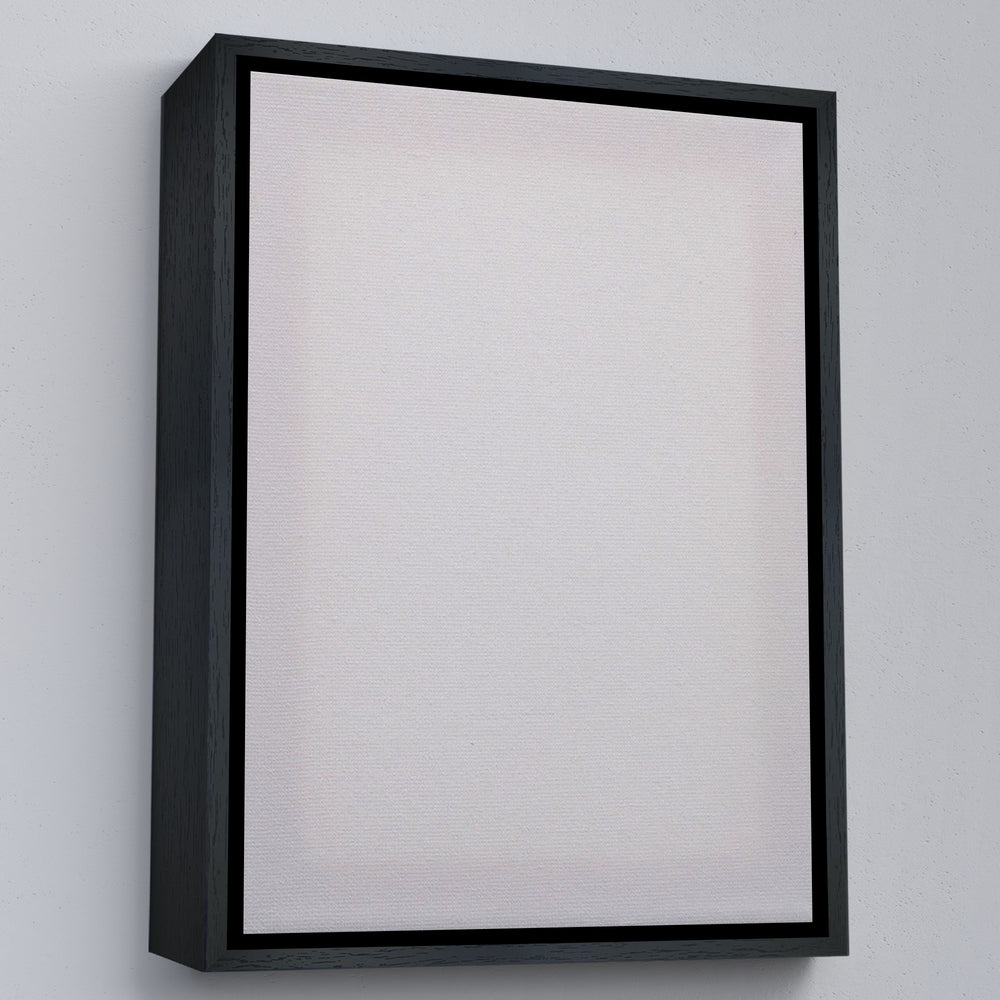 Dikdörtgen Siyah Çerçeveli Tuval