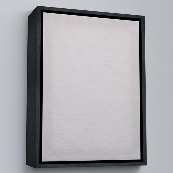 Dikdörtgen Siyah Çerçeveli Tuval