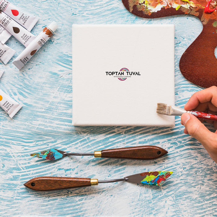 3x4 cm Çıta Kalınlığı Standart Tuval (Kare Ölçüler)