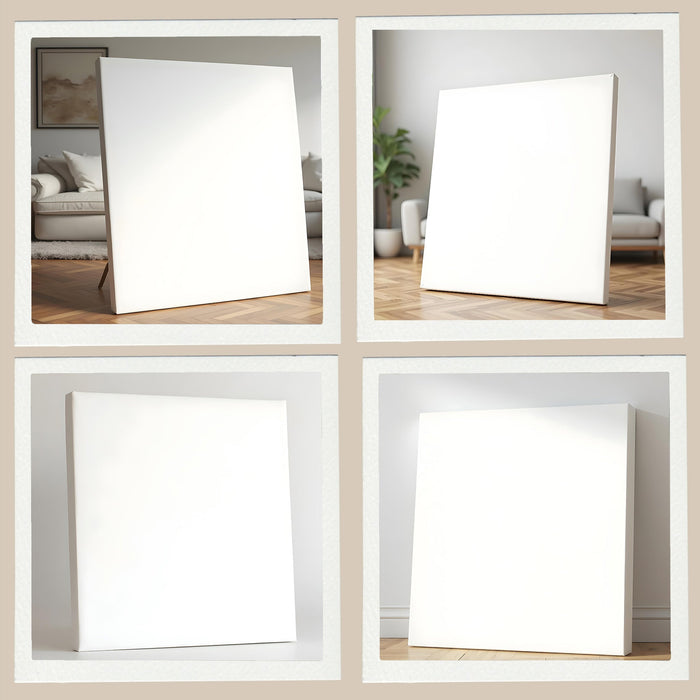 3x4 cm Çıta Kalınlığı Standart Tuval (Kare Ölçüler)