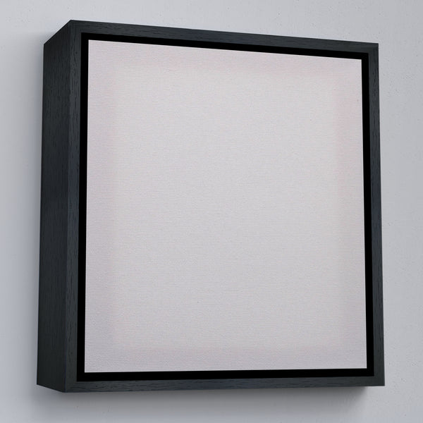 Kare Siyah Çerçeveli Tuval