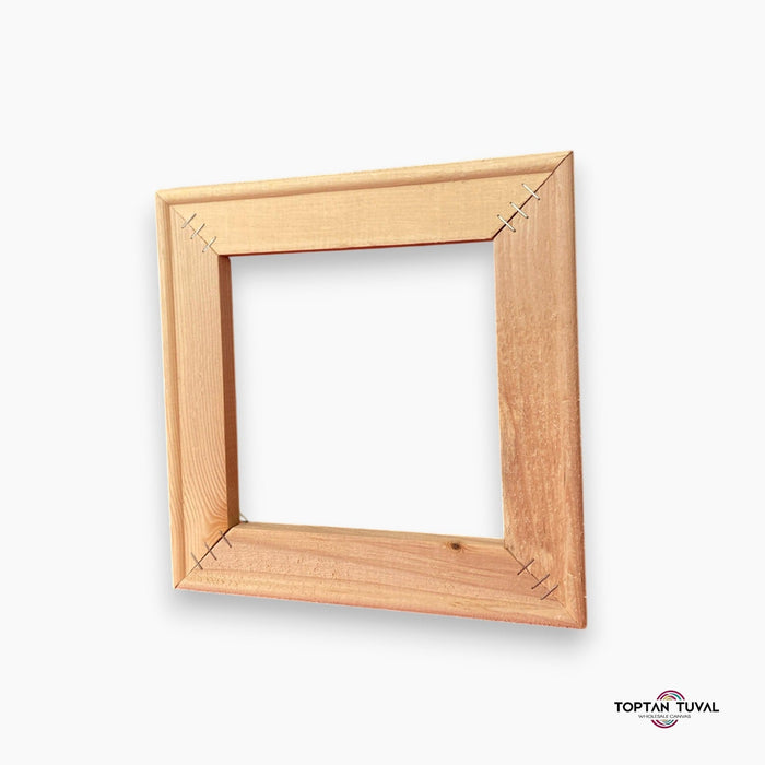 3x4 cm Çıta Kalınlığı Profesyonel Dikdörtgen Tuval Şasesi