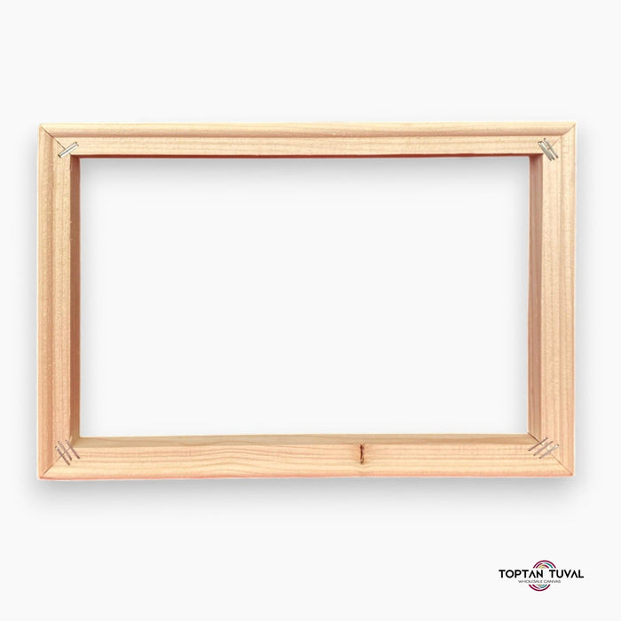 3x6 cm Çıta Kalınlığı Profesyonel Kare Tuval Şasesi