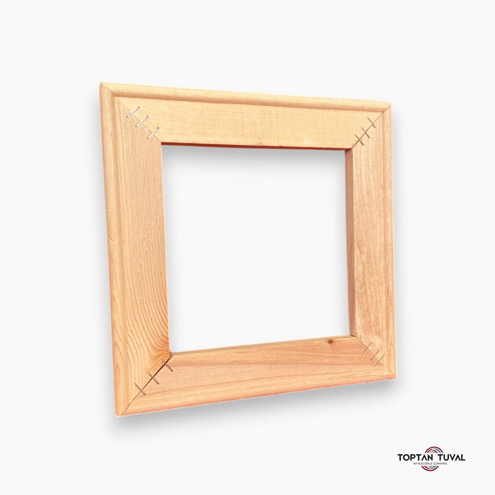 3x6 cm Çıta Kalınlığı Profesyonel Dikdörtgen Tuval Şasesi