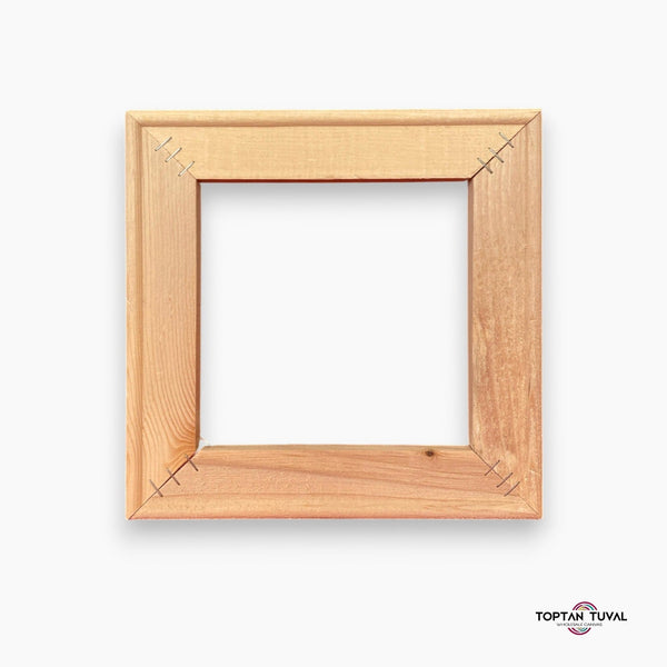 3x6 cm Çıta Kalınlığı Profesyonel Dikdörtgen Tuval Şasesi