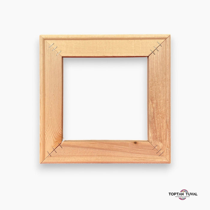 3x6 cm Çıta Kalınlığı Profesyonel Dikdörtgen Tuval Şasesi