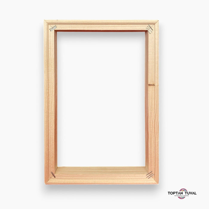 3x6 cm Çıta Kalınlığı Profesyonel Dikdörtgen Tuval Şasesi