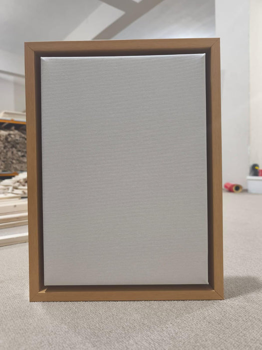 Dikdörtgen Natürel Çerçeveli Tuval