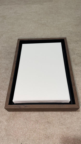 Kampanyalı Koyu Kahverengi Çerçeveli Tuval