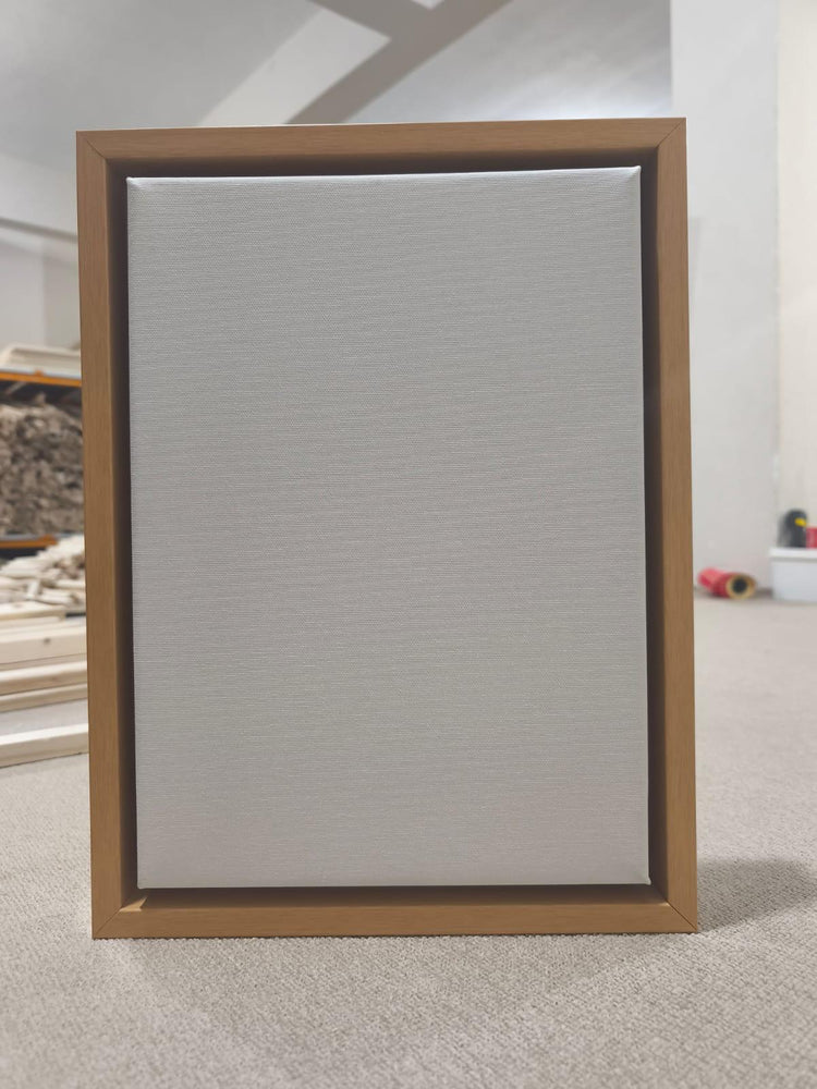 Dikdörtgen Natürel Çerçeveli Tuval