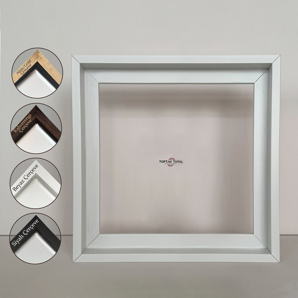 Beyaz Kare Çerçeve, L Çerçeve, Yüzer Çerçeve