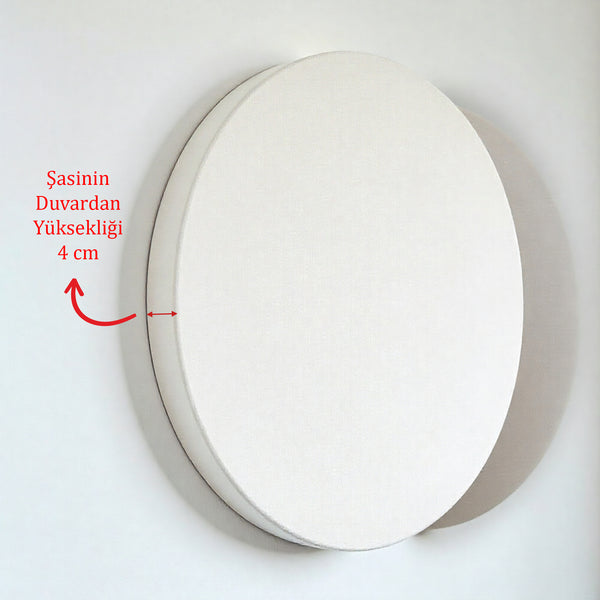 Daire /Yuvarlak Tuval (Şasinin Duvardan Yüksekliği 4 cm)