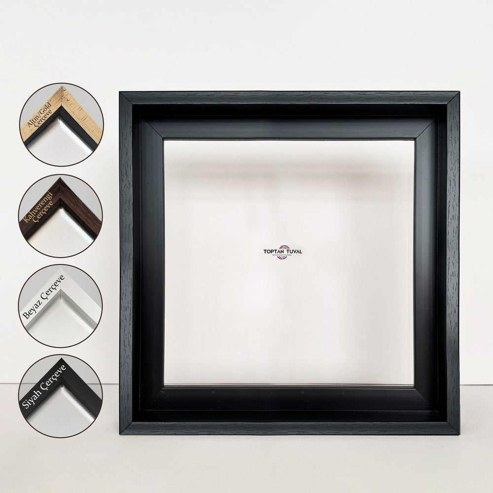 Siyah Kare Çerçeve, L Çerçeve, Yüzer Çerçeve